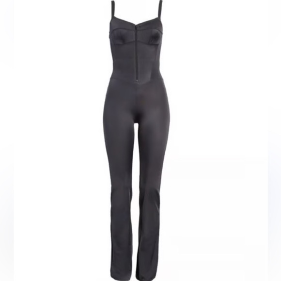 SKIMS Onyx Black Catsuit XL